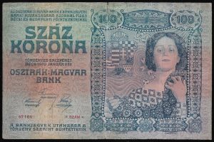 100 korona 1910 VG+