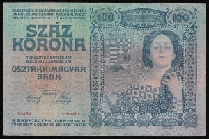 100 korona 1910 EF
