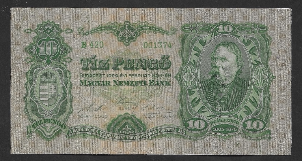 ivszeles_ 10_pengo_1929_aunc1