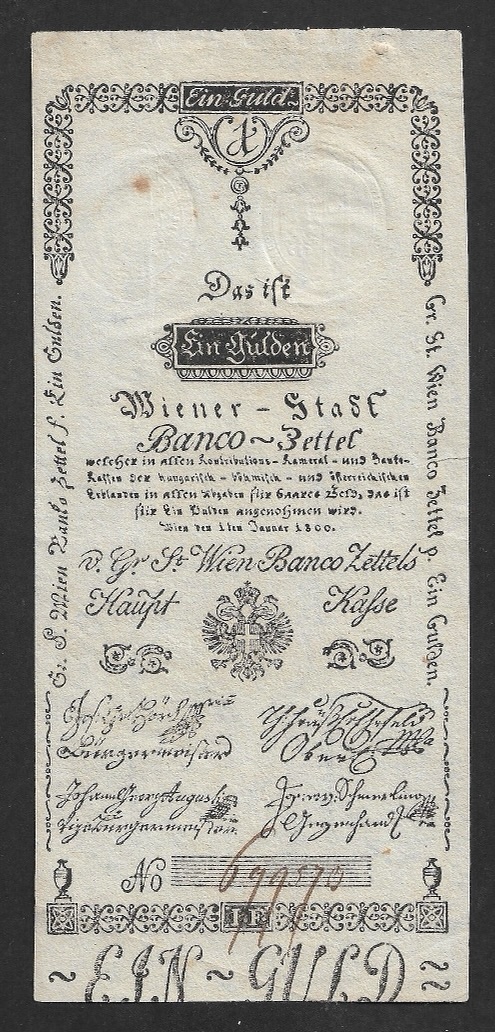 1 gulden 1800 VF